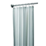 Bradley 9533-3672 36" W x 72" H Shower Curtain