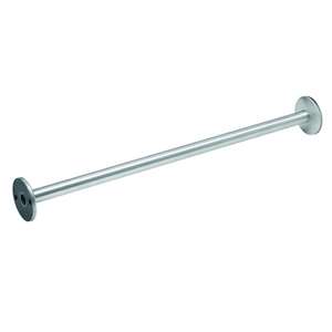 Bradley 9538-036 36" Straight Shower Rod, 1" OD