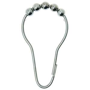 Bradley 9540 Shower Curtain Hook with Rollers