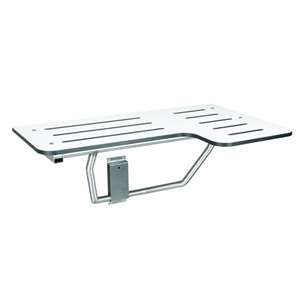 Bradley 9569 Reversible L-Shaped Folding Shower Seat
