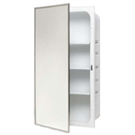 Bradley 9663 Recessed Medicine Cabinet with Mirror and Shelves