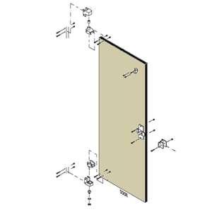 Phenolic Partition Door Image