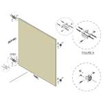 Phenolic Toilet Partition Wall Image