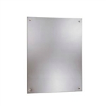 Bobrick B-1556 18 x 30 Frameless Mirror image