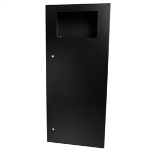 B-35643.MBLK TrimLineSeries Recessed Waste Receptacle