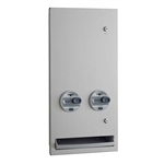 Bobrick B-37063 25 Sanitary Napkin Dispenser image