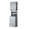 B-39617 Bobrick Paper Towel Dispenser with Trash Can image