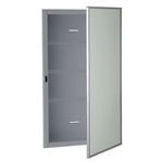 Bobrick B-397 Recessed Medicine Cabinet with Mirror and Shelves