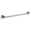 Bobrick 530 x 18" Stainless Steel Round Towel Bar with Concealed Mounting