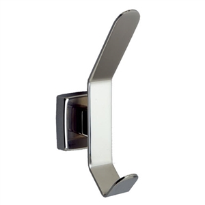 Bobrick B-682 Bright Polished Stainless Steel Hat and Coat Hook