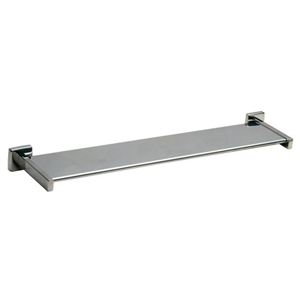 Bobrick B-683 x 24" W x 4-3/4" D Stainless Steel Towel Shelf with Concealed Mounting