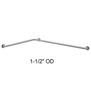 Bobrick B-6897 L-Shaped Grab Bar image