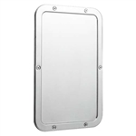 Bobrick B-942 11-1/4 x 17-1/4 Frameless Mirror image