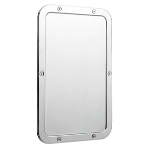 Bobrick B-942 11-1/4 x 17-1/4 Frameless Mirror image