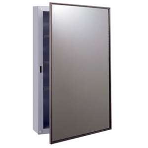 Gamco G297FS Surface Mount Medicine Cabinet with Mirror and Shelves