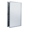 Gamco G-397 Recessed Medicine Cabinet with Mirror and Shelves