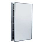 Gamco G-397 Recessed Medicine Cabinet with Mirror and Shelves