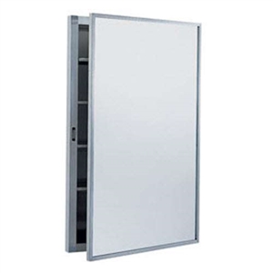 Gamco G-397 Recessed Medicine Cabinet with Mirror and Shelves