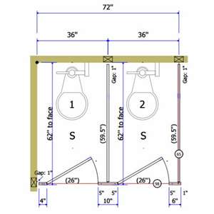 Bathroom Partitions