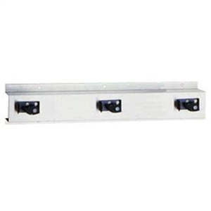 Gamco MS-1A 24" Mop and Broom Holder with 3 Holders