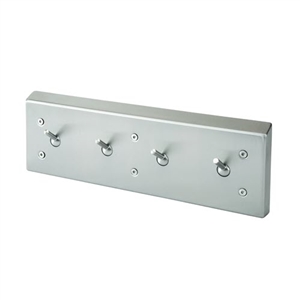 Bradley SA41 Security Towel Strip with 4 Hooks