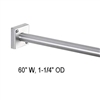 Gamco SR125SQX60 60" Shower Rod, 1-1/4" OD