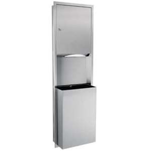 Gamco TW-1F Paper Towel Dispenser with Trash Can image