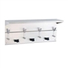 Gamco US-7 54" Utility Shelf with Mop and Broom Holder with 5 Holders and 6 Hooks