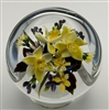 2000 Rick Ayotte Golden Bouquet w/Beetle Paperweight