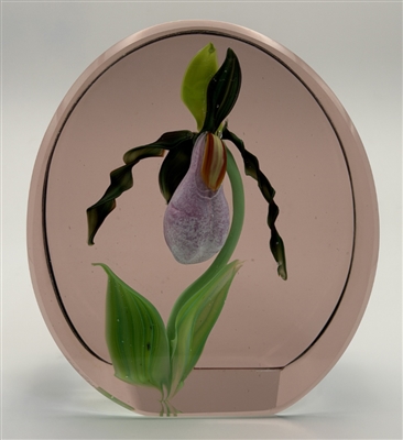 2008 Rick Ayotte Upright Lady Slipper Sculpture