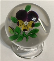 Antique Baccarat Pansy