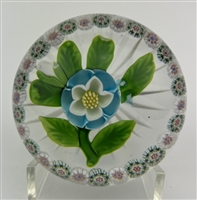 Antique Baccarat Buttercup - Blue