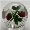 Antique Baccarat Strawberry Paperweight