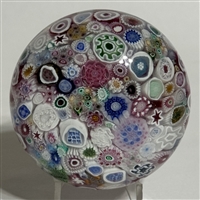 Jim Brown Close Pack Millefiori Paperweight