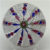 Cape Cod Glass Works Crown Paperweight