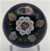 Antique Clichy Open Concentric Millefiori Paperweight