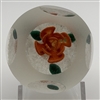 Harold Hacker Crimp Rose Paperweight