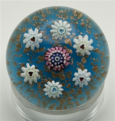 Charles Kaziun Millefiori Paperweight