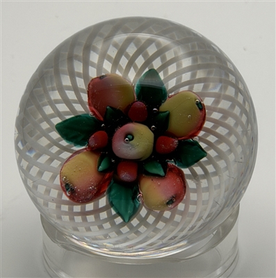 Antique New England Glass Co. Fruit Bouquet