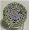 Perthshire PP4 Concentric Millefiori Paperweight