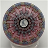 Perthshire Cricket Player Millefiori Paperweight