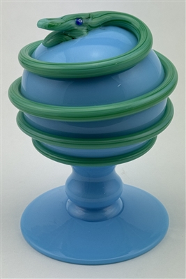 Bryden Pairpoint Applied Snake Paperweight