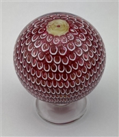 1977 St. Louis Magnum Pedestal Honeycomb Paperweight