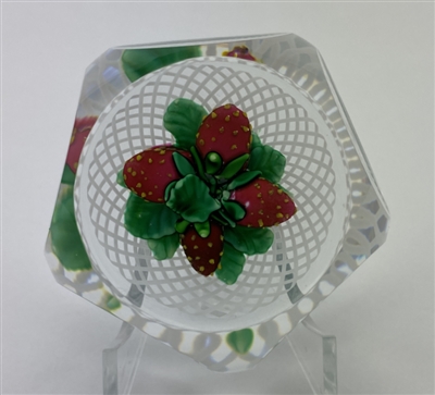 1982 St. Louis Strawberry Paperweight
