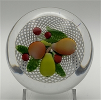 Antique St. Louis Fruit Bouquet Paperweight