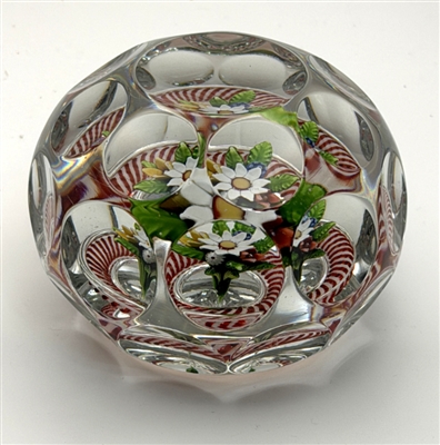 Antique St. Louis Upright Bouquet Paperweight