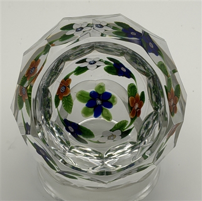 Antique St. Louis Wafer Dish Glass Paperweight