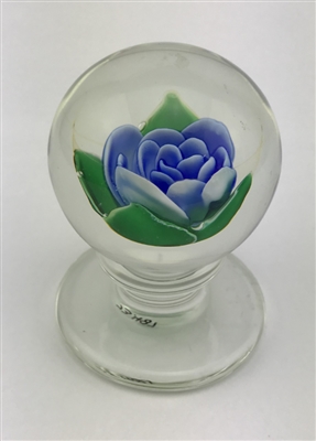 Whittemore Crimp Rose Paperweight