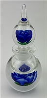 Whittemore Blue Rose Scent Bottle