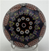 Paul Ysart Concentric Millefiori Paperweight